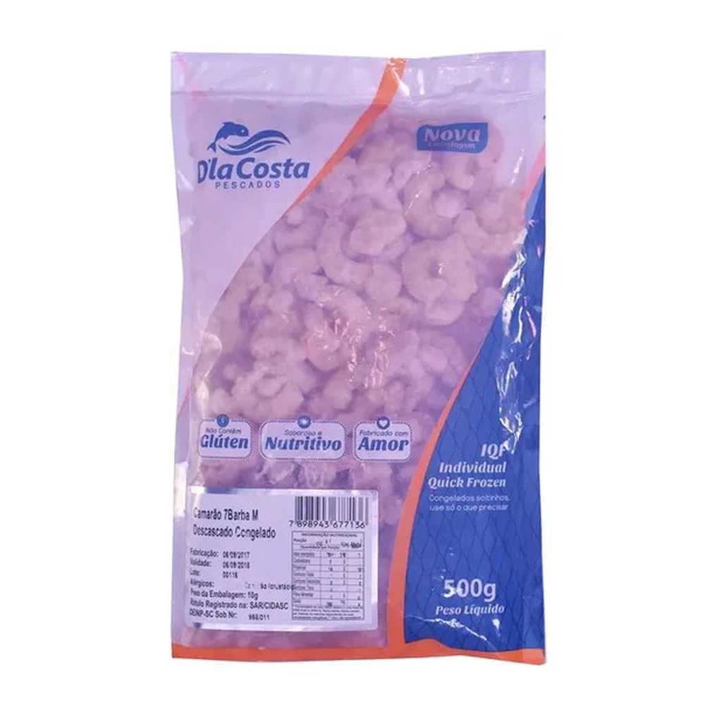 Camarão sete barbas descascado G 5 kg