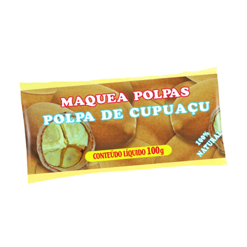 Polpa de cupuaçu 100 g – pacote com 10 sachês