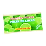 Polpa de limão 100 g – pacote com 10 sachês