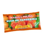 Polpa de tangerina 100 g – pacote com 10 sachês