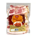 Bacon fatiado 1 kg – caixa com 8 pacotes
