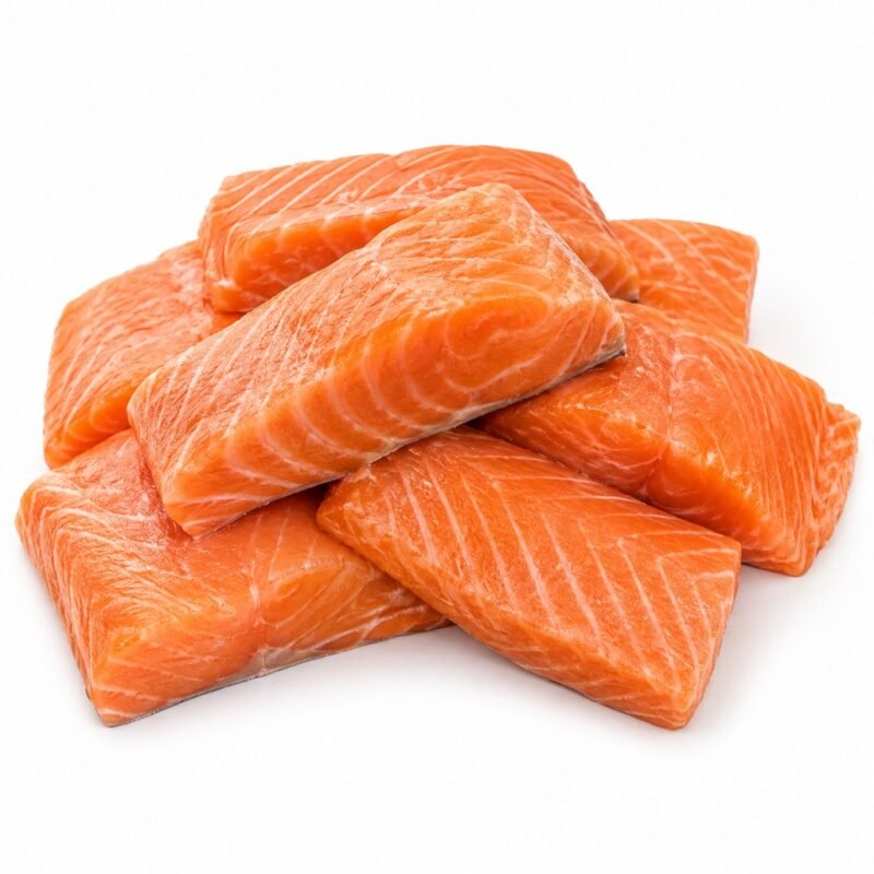 Filé de salmão congelado – venda por peso aproximado