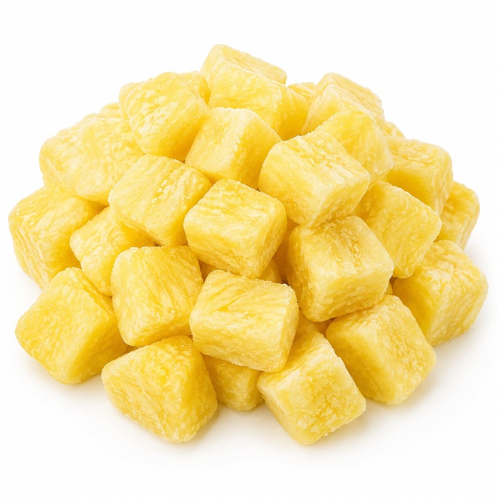 Abacaxi congelado 120 g – pacote com 42 sachês
