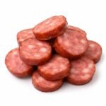 Linguiça tipo calabresa fatiada 500 g – caixa com 20 pacotes